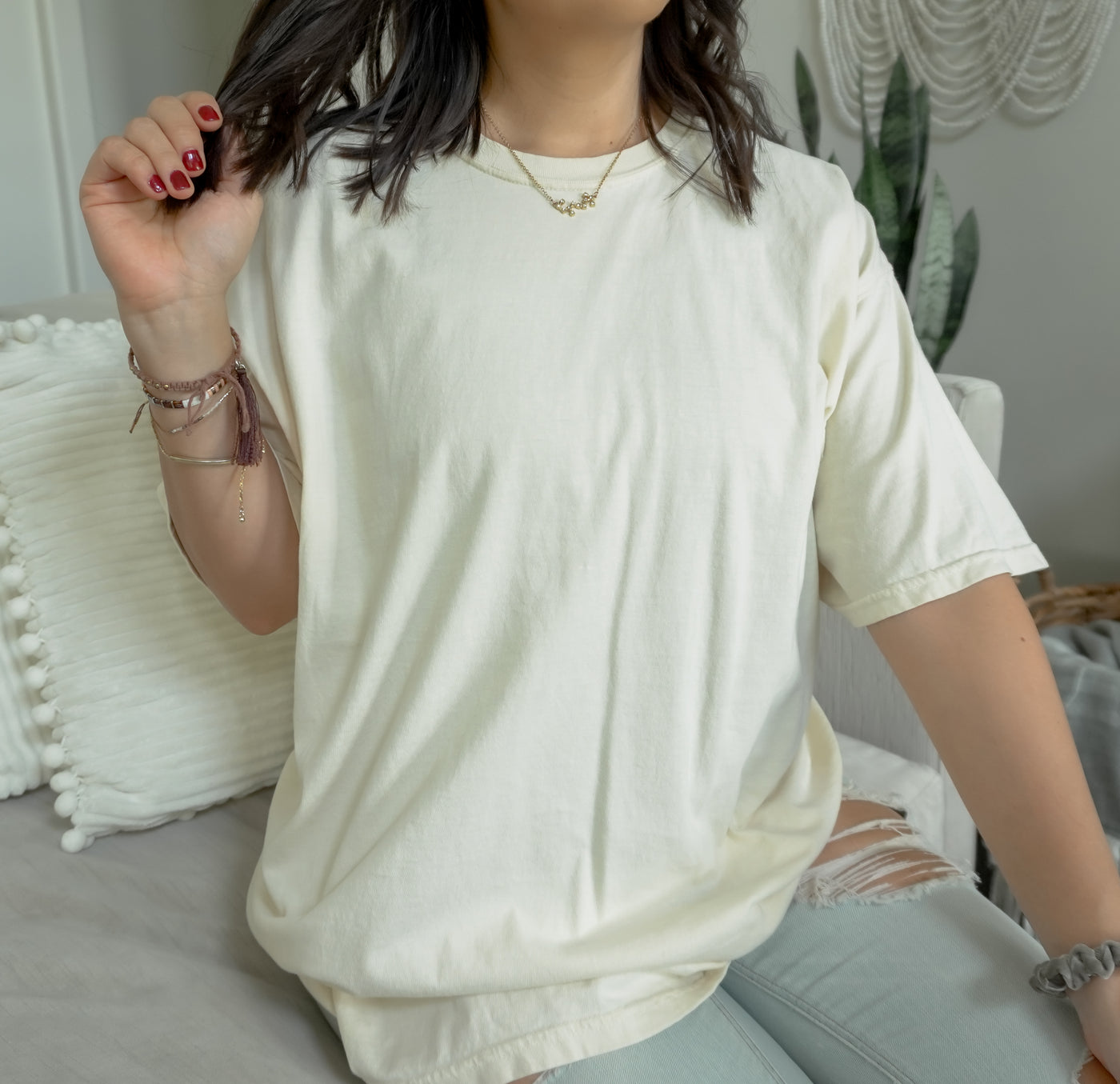 PLAIN Ultra-Soft Comfort Colors T-Shirt - Everyday Essential-P00007