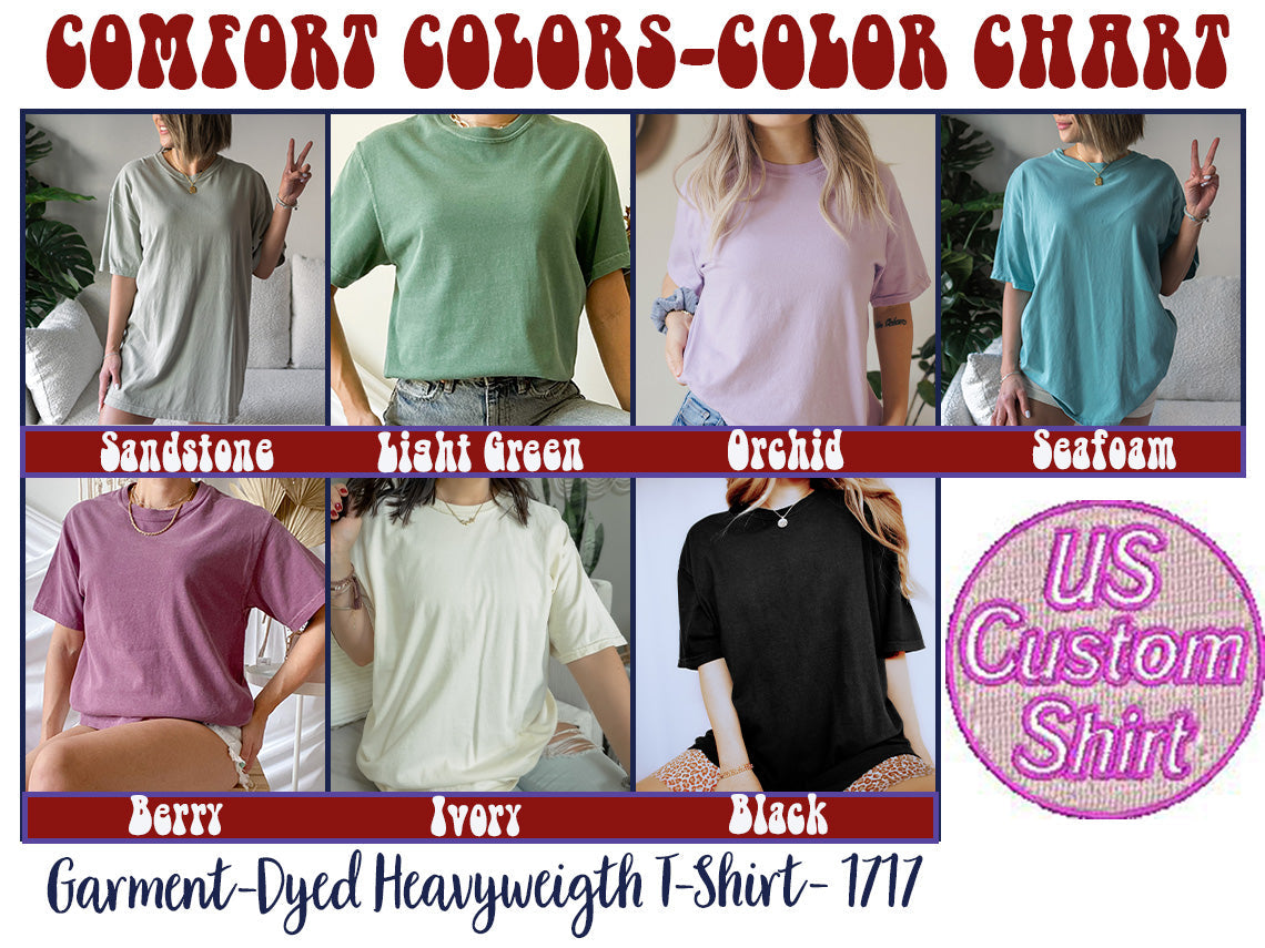 Comfort colors color chart 2