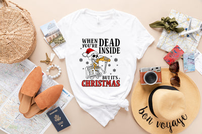 Christmas t-shirt white