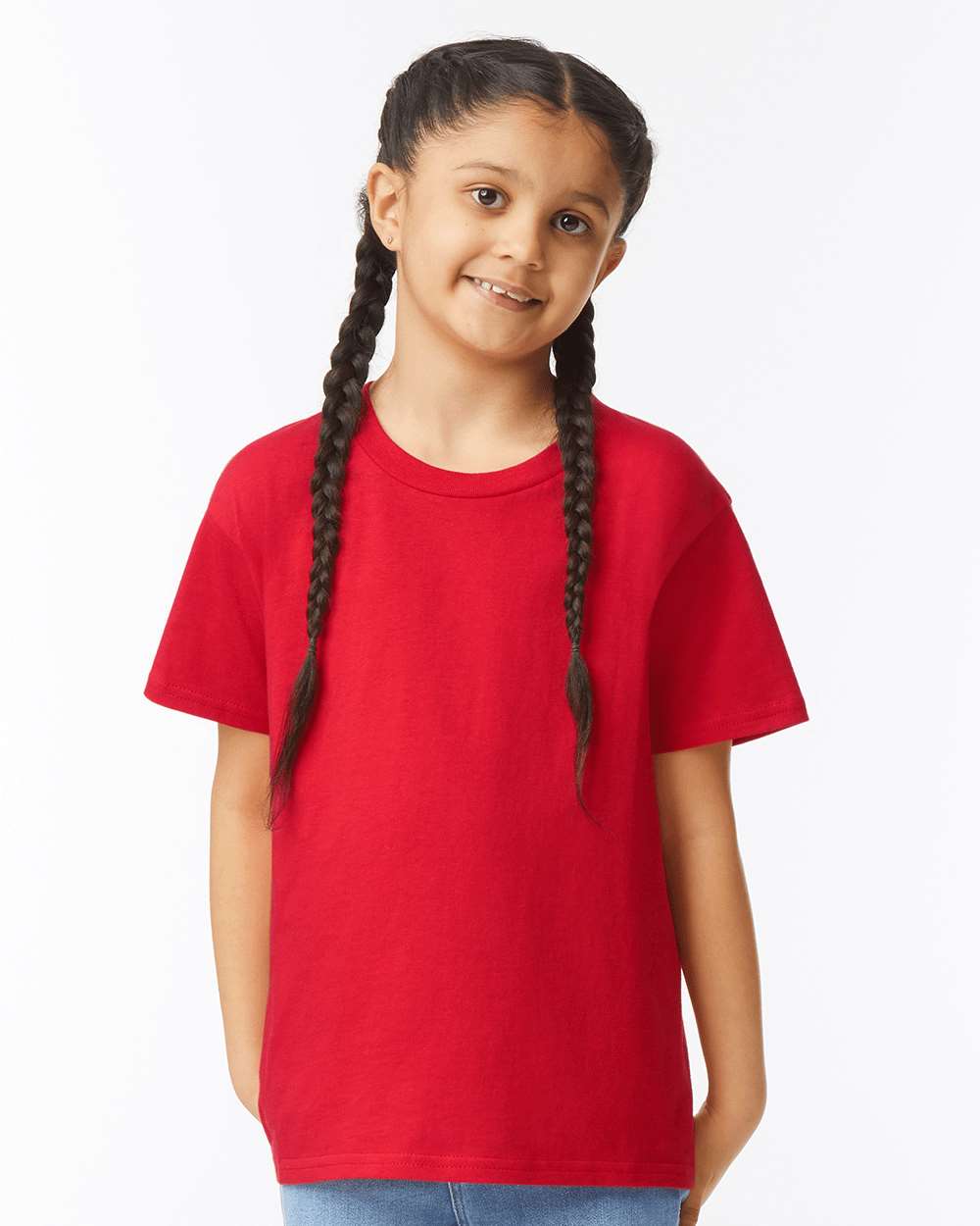 Plain Youth T-Shirt-Kids Tee-P00006