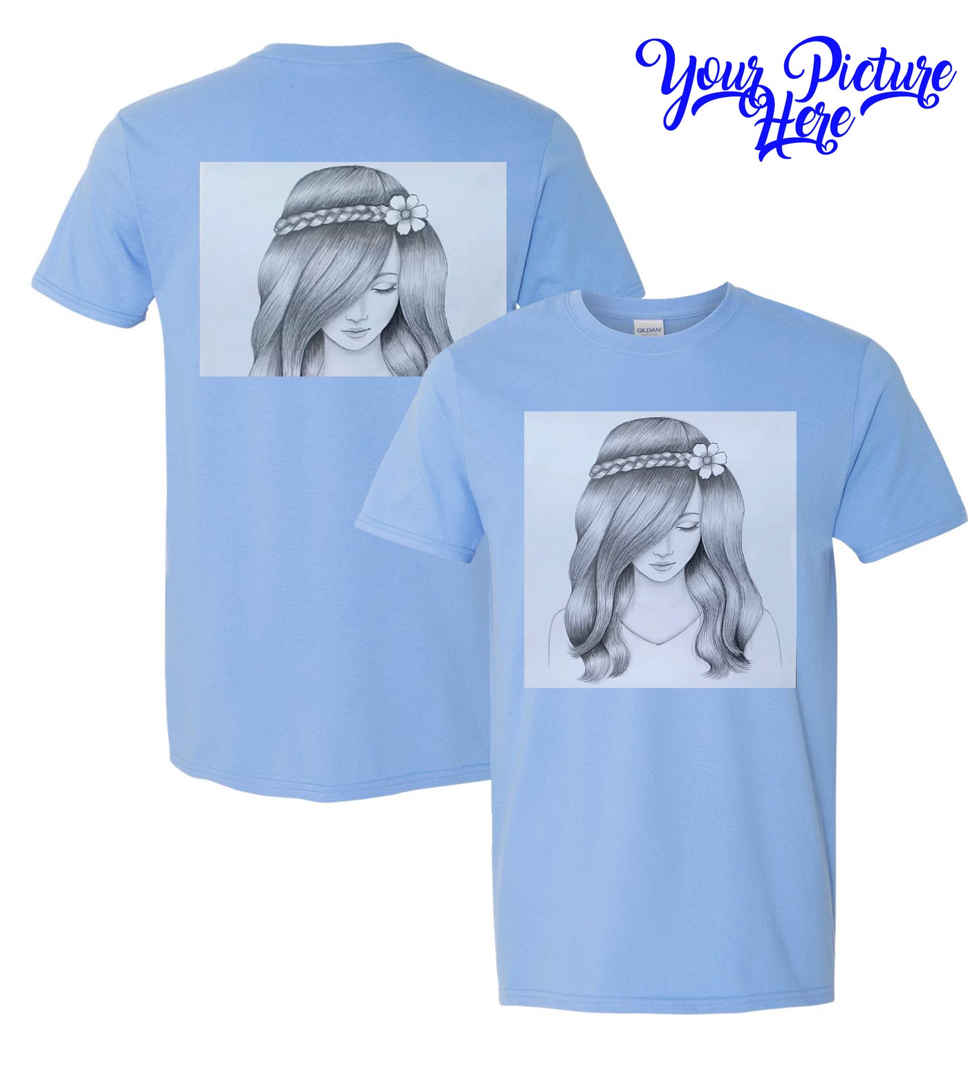 Custom T-Shirt Personalized Gift Option for Men and Women, DTC017