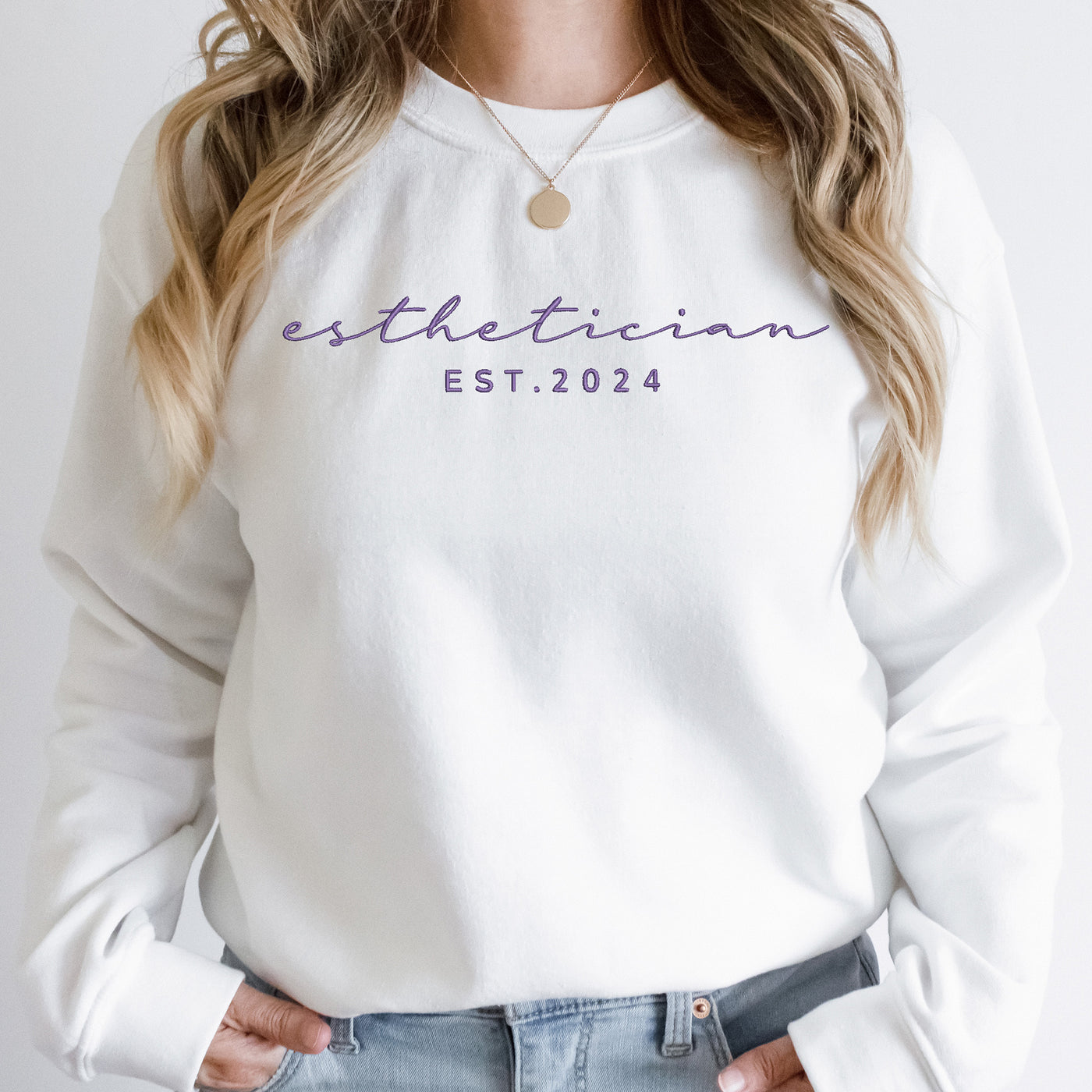 Licensed Esthetician Embroidered Hoodie 4