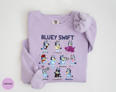 Blue Swiftie Merchandise T-Shirt - Dog Tour Edition - Music New Album Blue Dog - CC0189