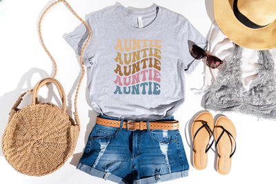 Retro Auntie sport grey T-Shirt