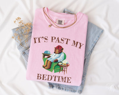  its past my bedtime TSHIRT, Blossom Color